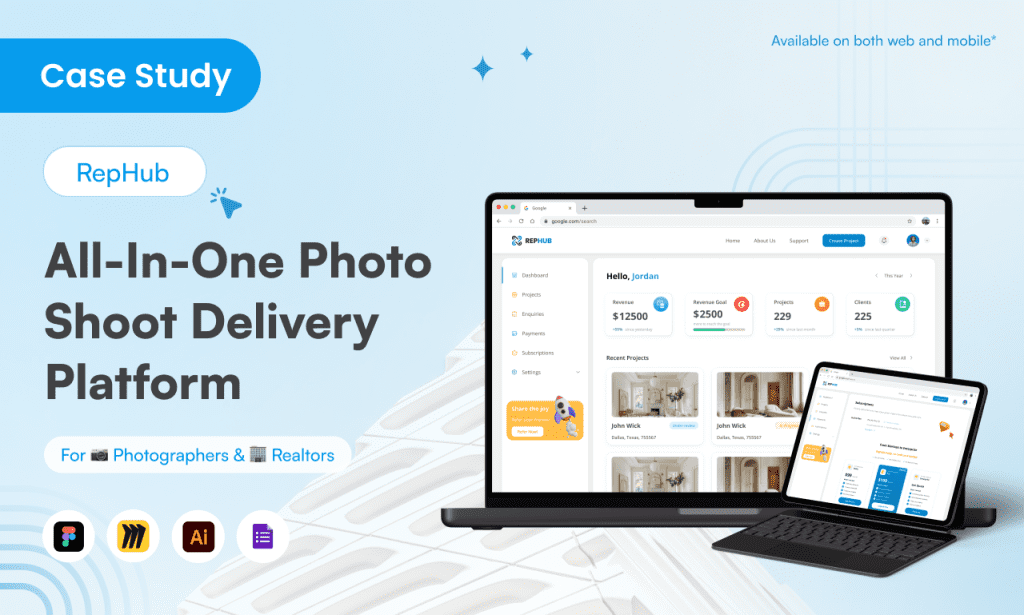 RepHub: All-in-One Photo Shoot Delivery Platform