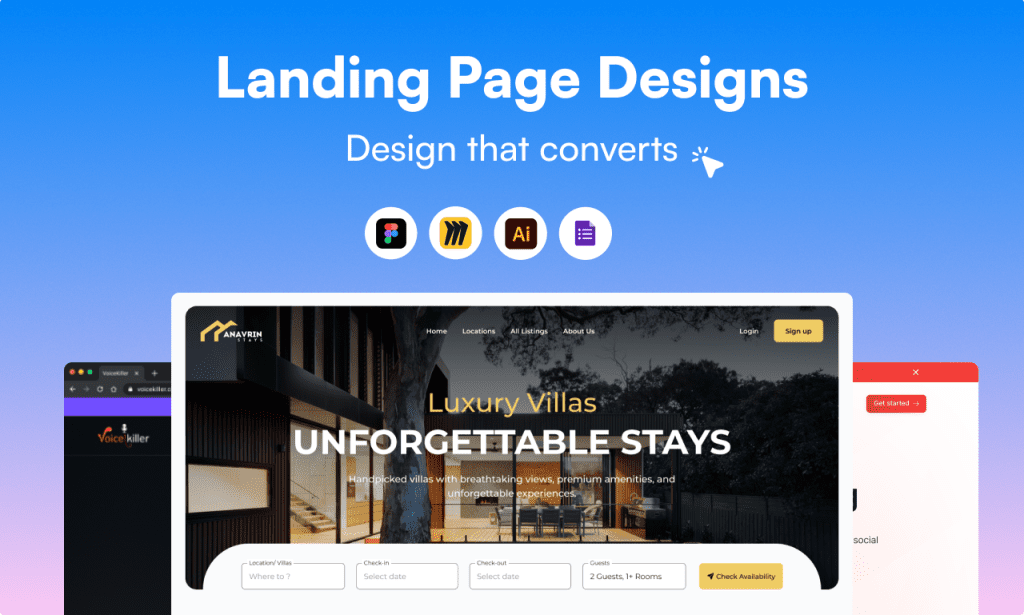 Landing Page Designs